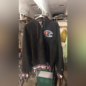 Sherpa champion hoodie size medium